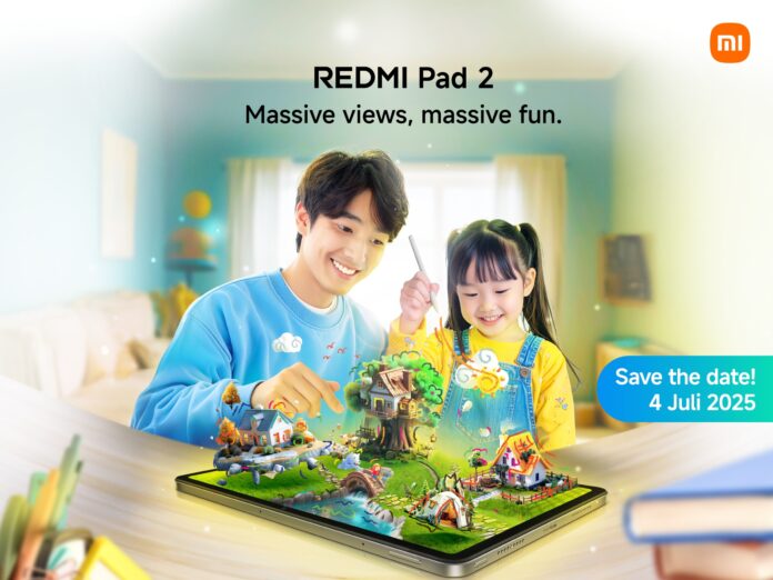 Redmi Pad 2 Resmi Meluncur di Indonesia, Tablet Serbaguna untuk Keluarga Redmi Pad 2 Resmi Meluncur di Indonesia, Tablet Serbaguna untuk Keluarga