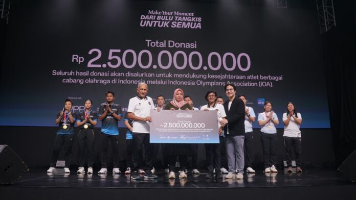 OPPO dan IOA Sukses Kumpulkan Rp2,5 Miliar untuk Atlet Lintas Cabang OPPO dan IOA Sukses Kumpulkan Rp2,5 Miliar untuk Atlet Lintas Cabang
