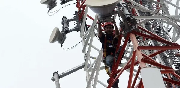 Infrastruktur jaringan 5G Telkomsel yang terus dikembangkan untuk menunjang layanan digital