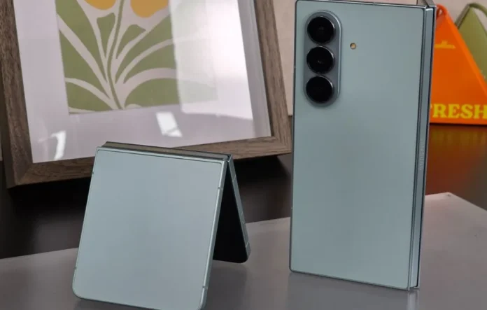image-1752081472958-7799.webp Samsung Galaxy Z Fold 7 dan Z Flip 7 dengan warna eksklusif Mint