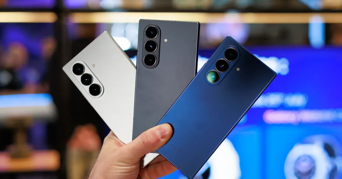 Galaxy Z Fold 7 colors: all the official hues