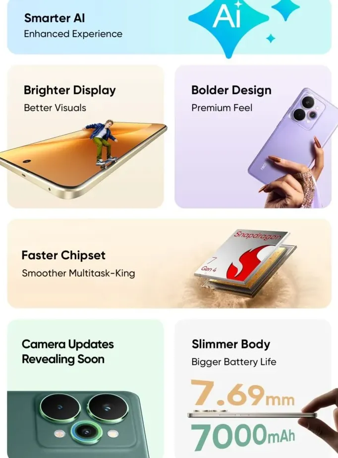 Realme 15 Pro 5G dengan desain premium dan layar AMOLED