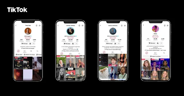 Fitur Baru TikTok untuk Penulis Lagu