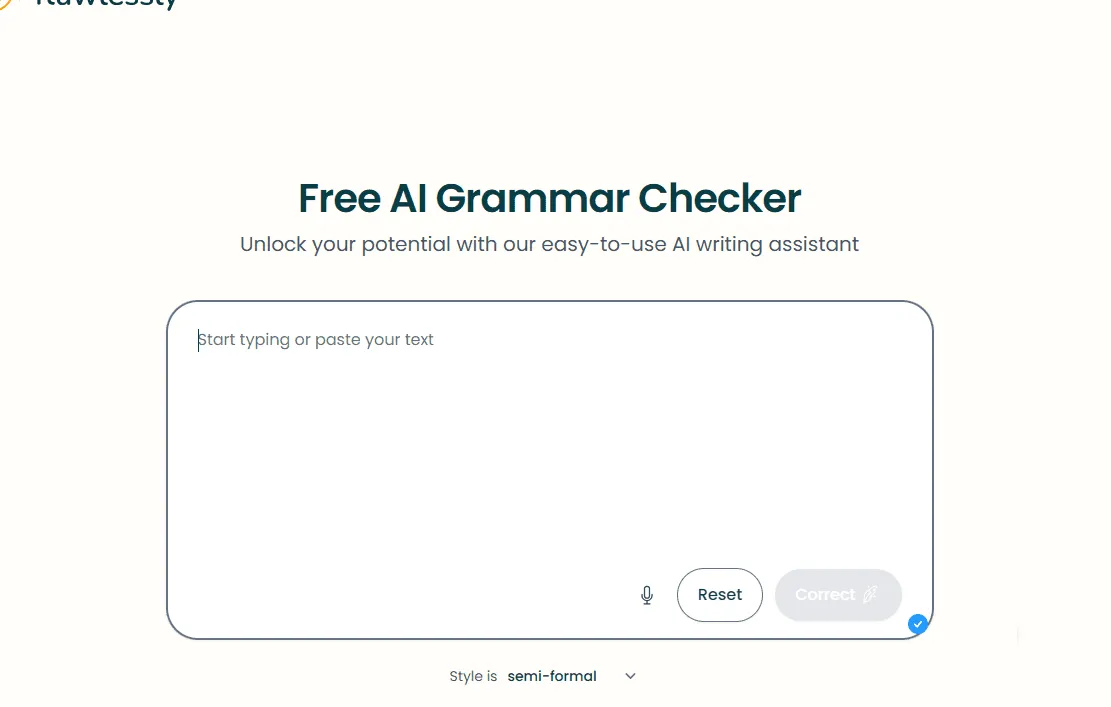 The Flawlessly grammar checker