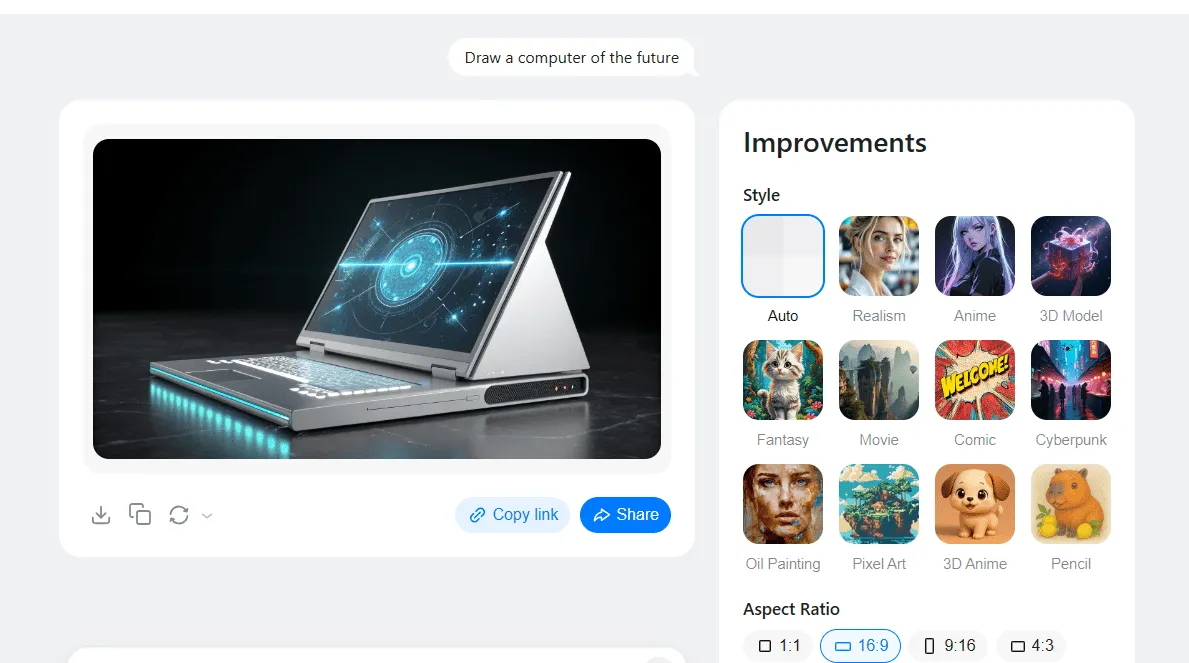 Bagoodex image generation