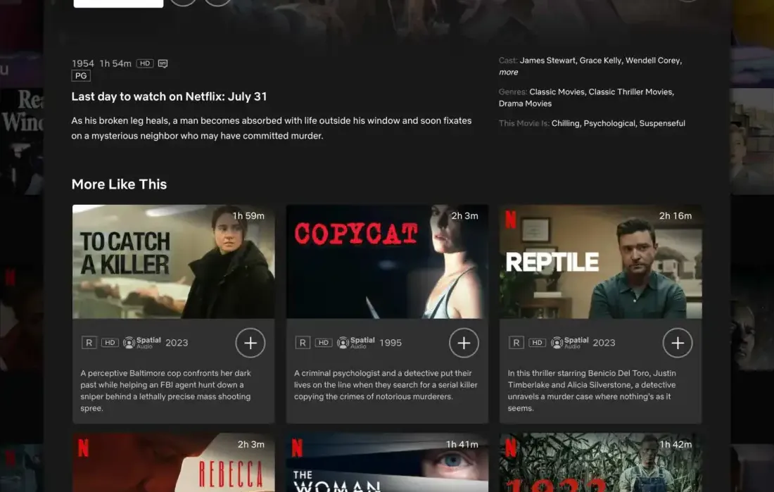 Netflix More Like This