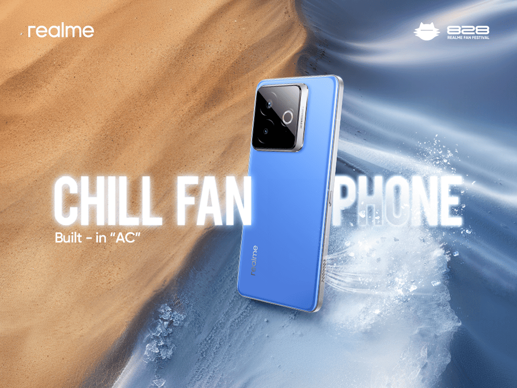 Content image for article: Realme Baterai 15.000mAh dan Chill Fan Phone: Inovasi yang Ubah Dunia Mobile