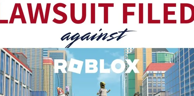 Gugatan hukum terhadap Roblox oleh Kejaksaan Agung Louisiana dengan latar karakter game melompat