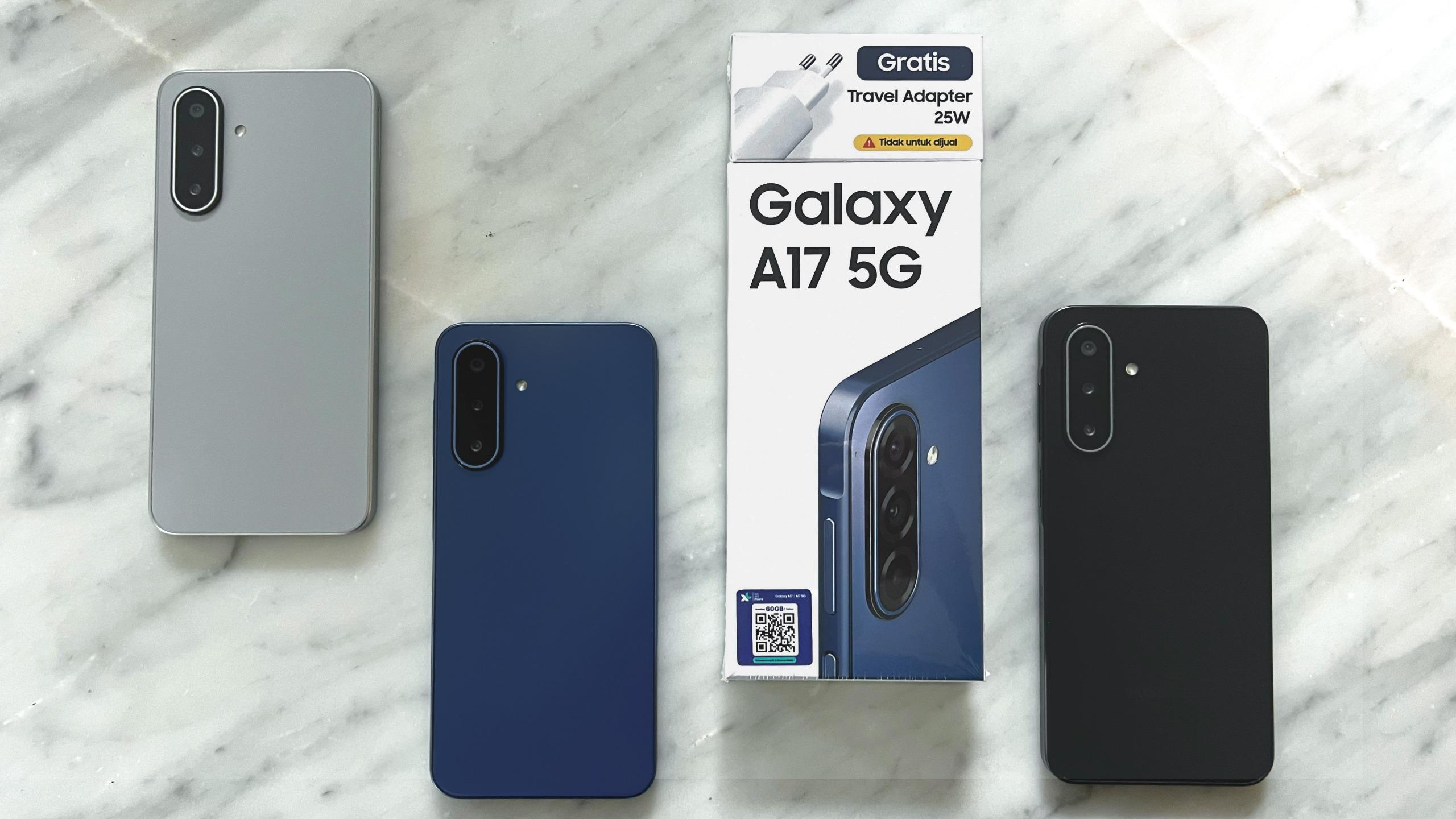 Content image for article: Samsung Galaxy A17 5G: HP 3 Jutaan dengan AI untuk Produktivitas Maksimal