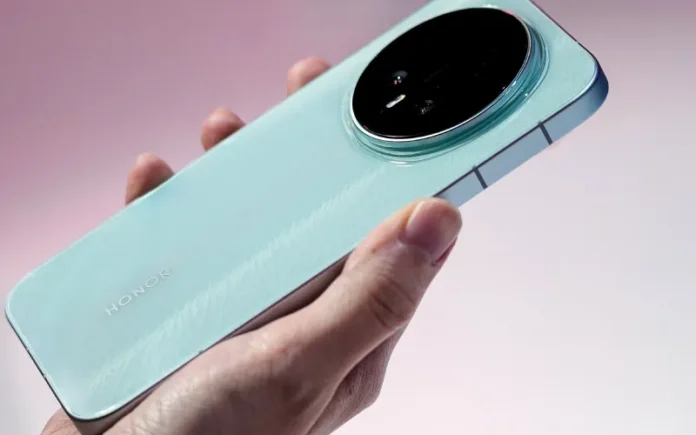 Ilustrasi grafis benchmark AnTuTu menunjukkan skor tinggi Honor Magic 8 vs Xiaomi 17 Pro dengan chipset Snapdragon 8 Elite Gen 5