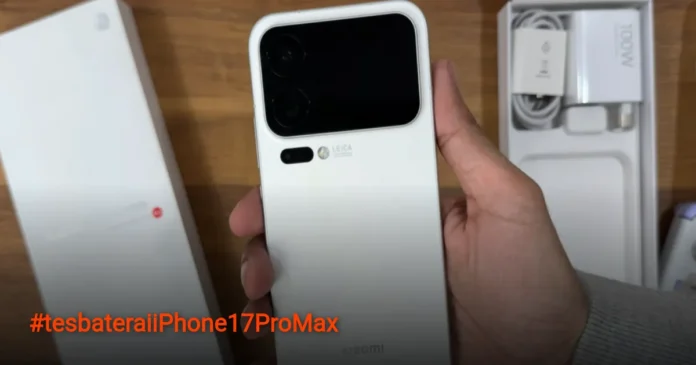 Tes Baterai iPhone 17 Pro Max vs Xiaomi 17 Pro Max Mengejutkan