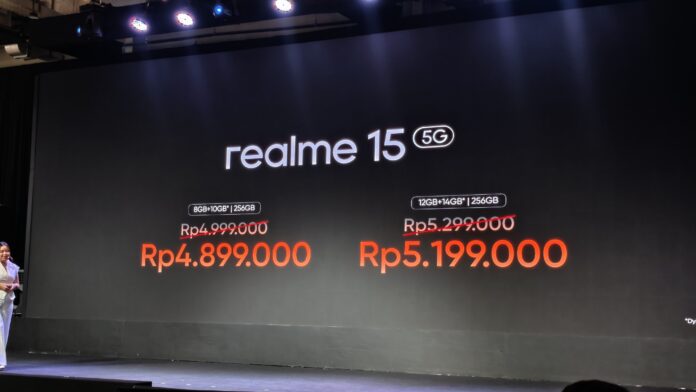 Harga Realme 15 Series 5G di Indonesia: Rp4,9 Juta untuk AI Night Out Phone Harga Realme 15 Series 5G di Indonesia: Rp4,9 Juta untuk AI Night Out Phone