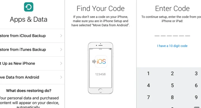 image-1759300889583-1957.webp Ilustrasi proses transfer kontak dari ponsel Android ke iPhone menggunakan berbagai metode