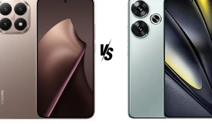 image-1759454741700-5649.webp Perbandingan visual Xiaomi 15T dan POCO F6 menunjukkan perbedaan desain dan ukuran
