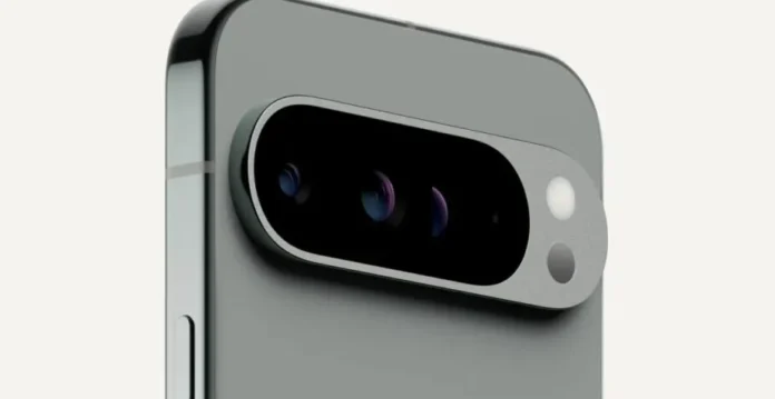 Ilustrasi konsep Google Pixel 11 dengan chipset Tensor G6 dan modem MediaTek M90