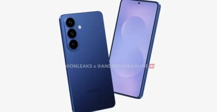 image-1761884278169-6926.webp Ilustrasi konsep smartphone Samsung Galaxy S26 dengan desain modern dan fitur AI next-generation