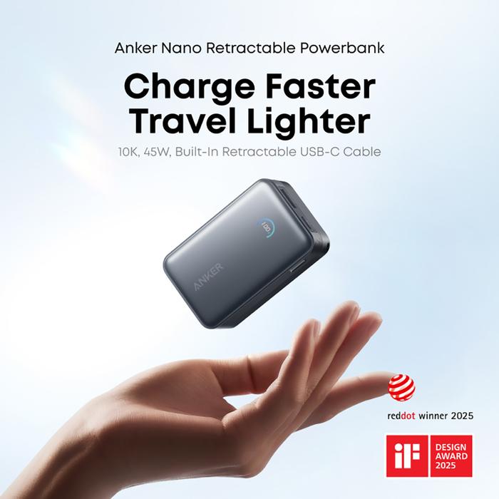 Content image for article: Anker Nano Power Bank 10.000mAh: Solusi Charging Ultra Ringkas untuk Traveler