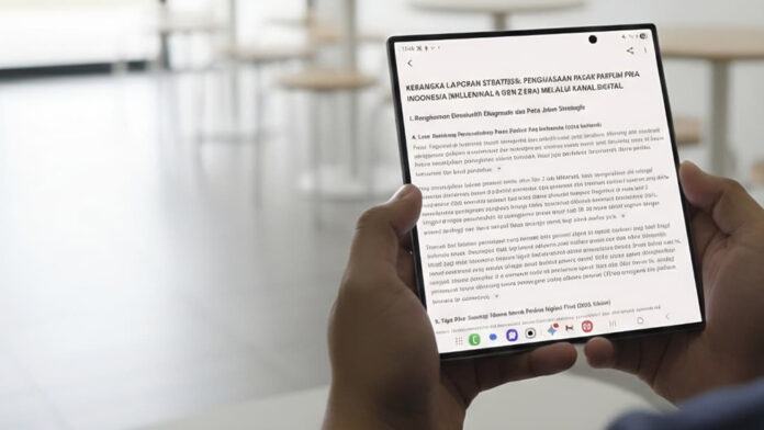 Galaxy Z Fold7: Asisten AI untuk Riset dan Eksekusi Bisnis