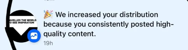 Bouzad mengatakan bahwa Facebook secara konsisten menghadiahi postingannya dengan jangkauan yang lebih tinggi sebelum menuduhnya memanipulasi tampilan.