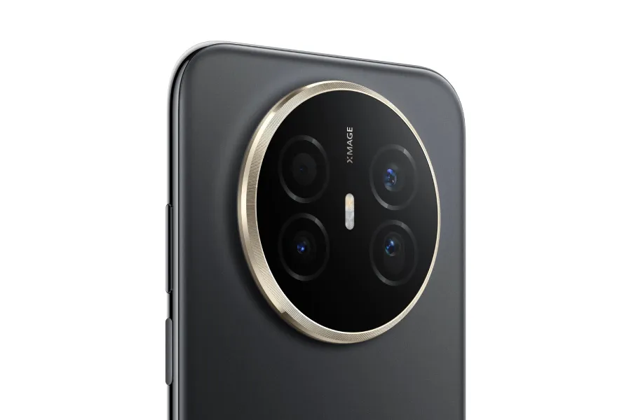 Tampilan depan Huawei Mate 70 Air dengan layar OLED 7 inci dan punch-hole kamera selfie