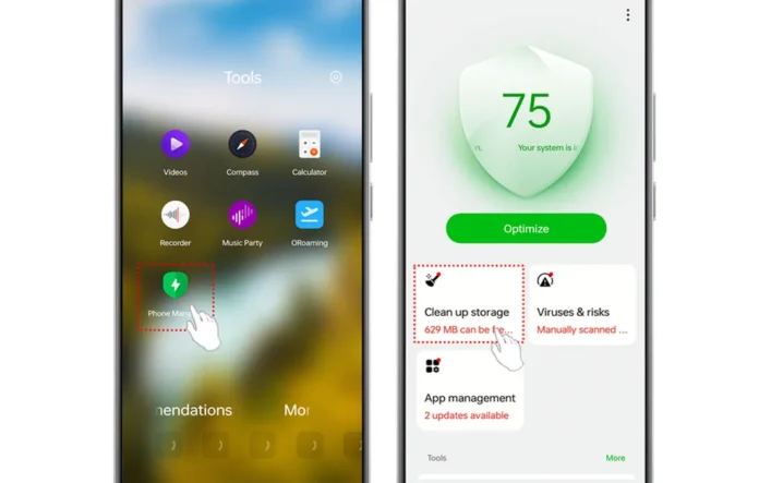 Ilustrasi cara menghapus cache di HP Android untuk meningkatkan performa ponsel