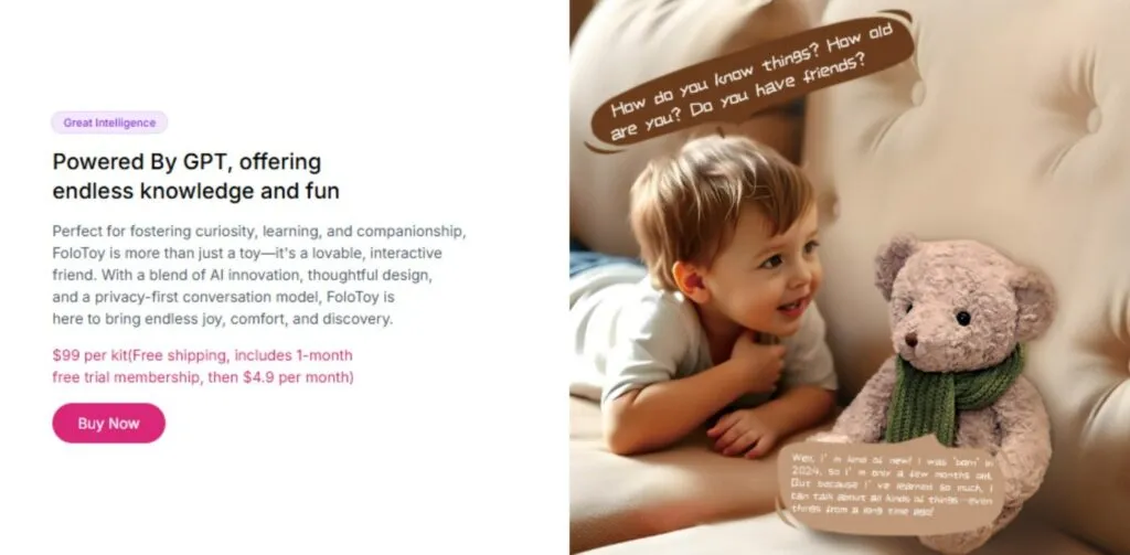 Boneka AI Kumma teddy bear yang memberikan arahan berbahaya kepada anak-anak