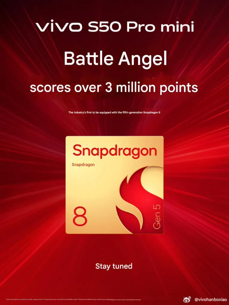Perbandingan performa Vivo S50 Pro mini dengan smartphone flagship lainnya