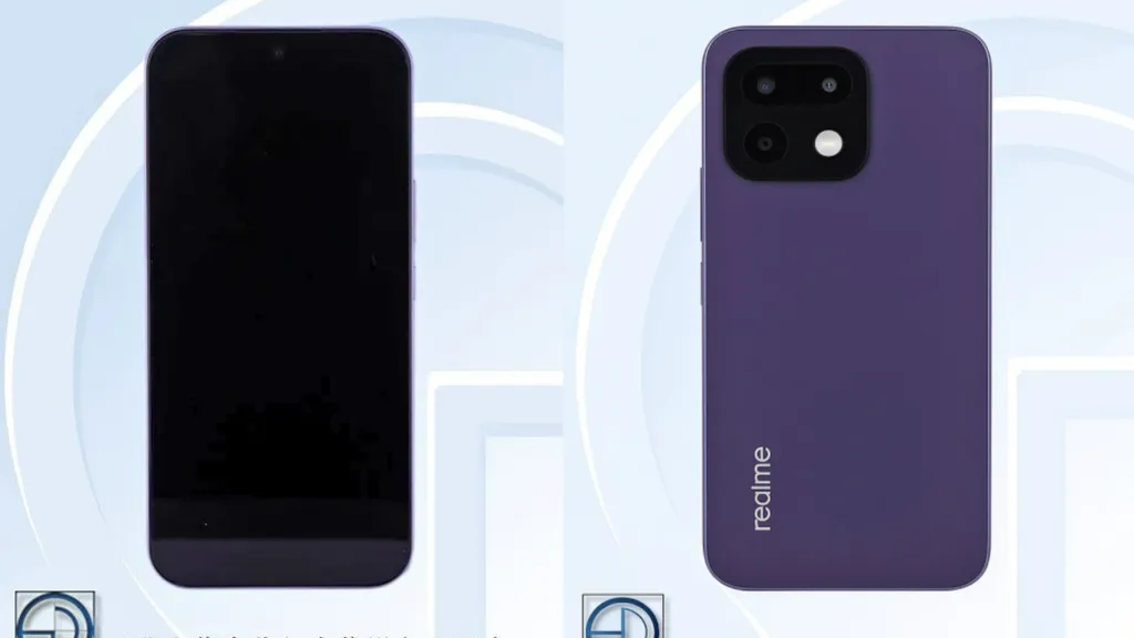 Realme 16 Pro front and back