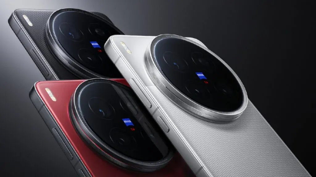 Ilustrasi konsep Vivo X300 Ultra dengan fokus pada baterai besar dan desain premium