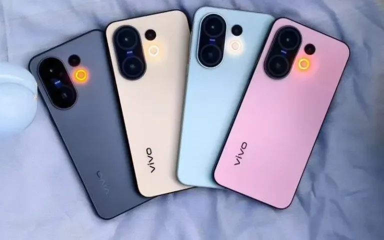 Ilustrasi ponsel Vivo X200 FE dalam beberapa pilihan warna, mewakili desain seri flagship Vivo