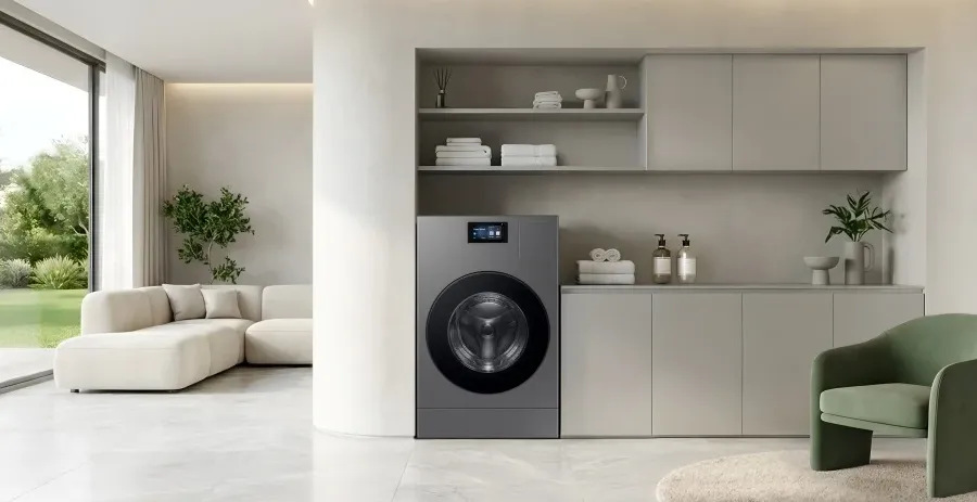 Samsung Bespoke AI WindFree Pro Air Conditioner dengan desain modern