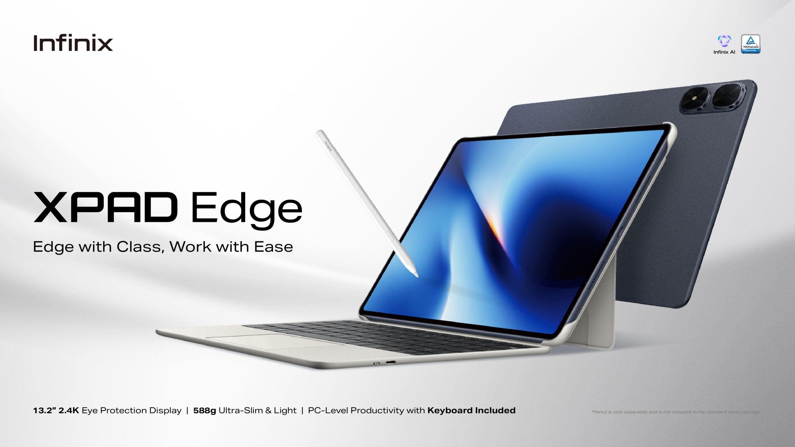 Content image for article: Infinix NOTE Edge & XPAD Edge Rilis: Bodi Tipis, Baterai 6500mAh!