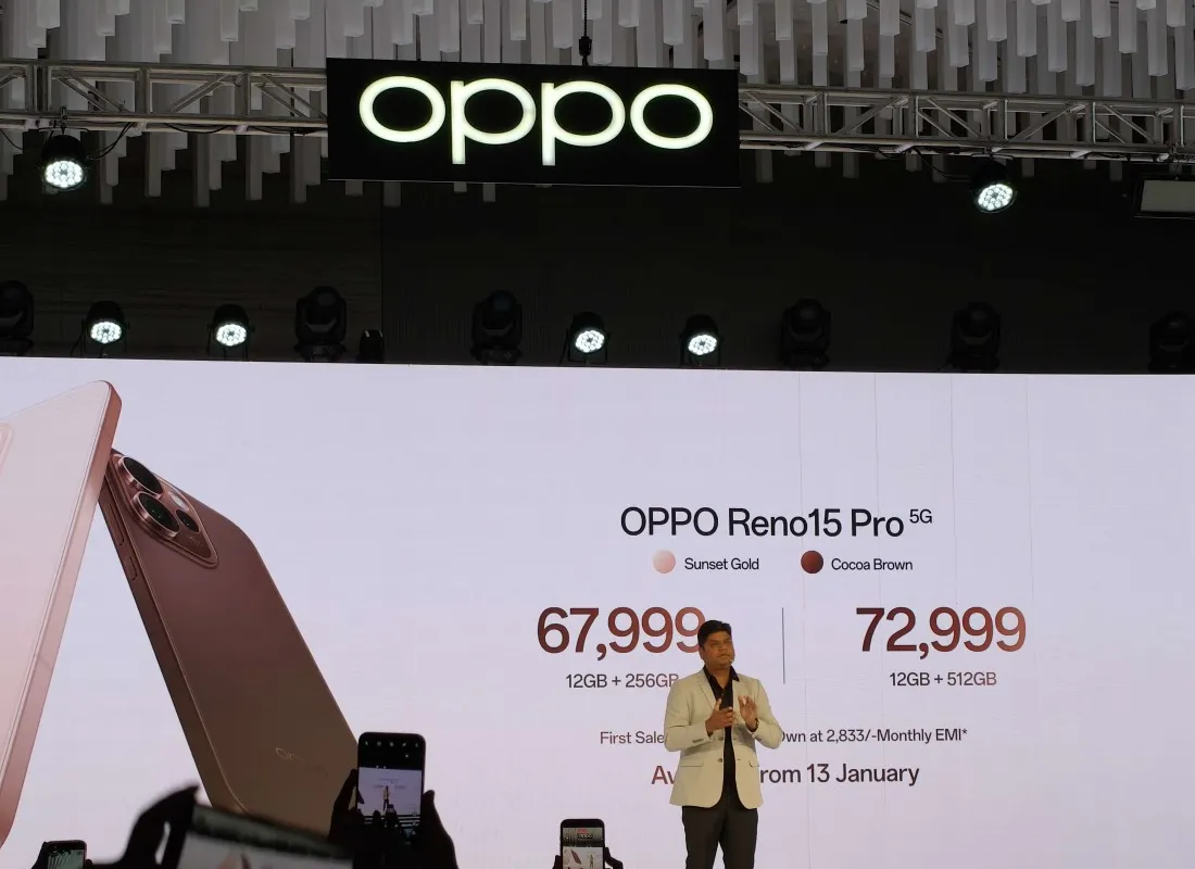 Oppo Reno15 series, Pad 5 and Enco Buds3 Pro+ officially launch in India, here are the prices