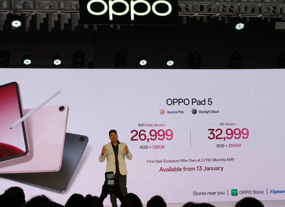 Oppo Reno15 series, Pad 5 and Enco Buds3 Pro+ officially launch in India, here are the prices