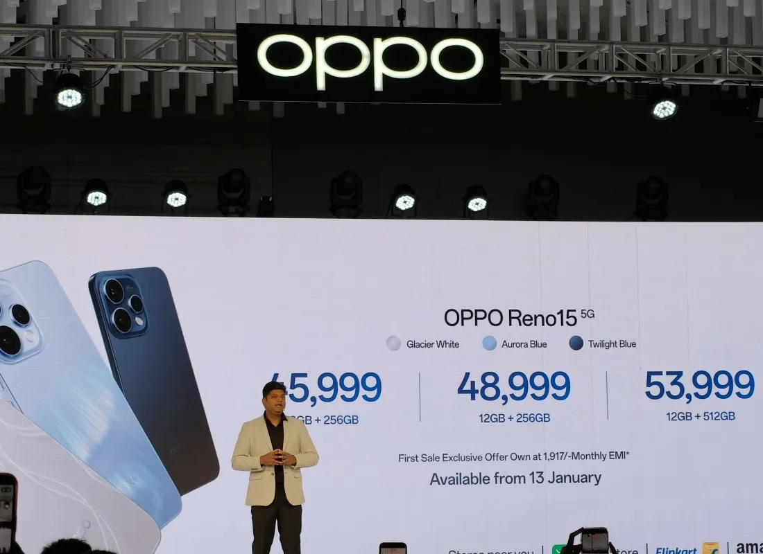 Oppo Reno15 series, Pad 5 and Enco Buds3 Pro+ officially launch in India, here are the prices