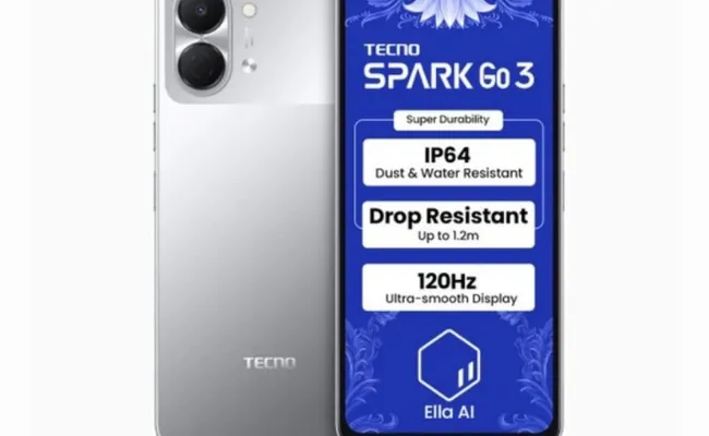 Salah satu daya tarik utama Tecno Spark Go 3 terletak pada sektor layar. Ponsel ini dibekali layar LCD berukuran 6,74 inci dengan resolusi HD+ dan refresh rate 120 Hz.
