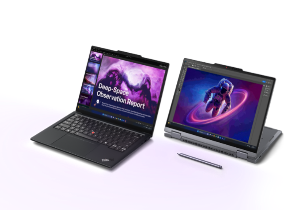 Content image for article: Lenovo CES 2026: Laptop Auto Twist hingga ThinkPad X1 Aura Edition